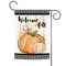 Toland Home Garden Farmhouse Pumpkins Welcome Fall Outdoor Garden Flag 18" x 12.5"